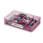 Bandeja Organizadora Para Jóias Com 8 Divisórias M Rosa