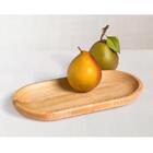 Bandeja Oval Bambu Ekos 16x44cm