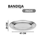 Bandeja Oval De Inox 41cm