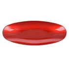 Bandeja Oval Natal Vermelho 40 5 X 16 5 X 4 5 Cm D'rossi