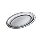 Bandeja Oval Rasa De Inox 29cm