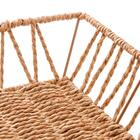 Bandeja Papel E Metal Retangular 38x28x6cm Royal Decor