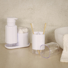 Bandeja de Bancada para Banheiro Branco Dual Ou