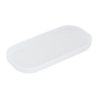 Bandeja de Bancada para Banheiro Branco Dual Ou