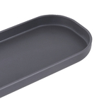 Bandeja de Bancada para Banheiro Cinza Dual Ou