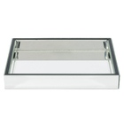 Bandeja para Banheiro Espelhada em Vidro Darton Mabruk