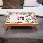 Bandeja Para Café Da Manhã Estampa Formas Geométrica - 40x25c