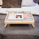 Bandeja Para Café Da Manhã Estampa Geométrica - 40x25cm Clara