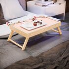 Bandeja Para Café Da Manhã Estampa My Love - 40x25cm Clara