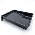 Bandeja Para Pintura Plástica Pequena Preta 400ml - Ideal Par