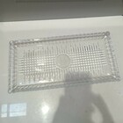 Bandeja Para Servir 2x34x17cm Vidro Transparente