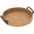 Bandeja Para Servir 4x30x30cm Fibra Natural