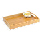 Bandeja Para Servir Bambu Bamboo Cama 35 Cm