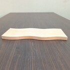 Bandeja Para Servir De Madeira Natural Tábua De Corte 39x2cm