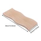 Bandeja Para Servir De Madeira Natural Tábua De Corte 39x2cm