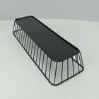 Bandeja Para Servir Decorativa Organizadora Home&co Metal 7x3