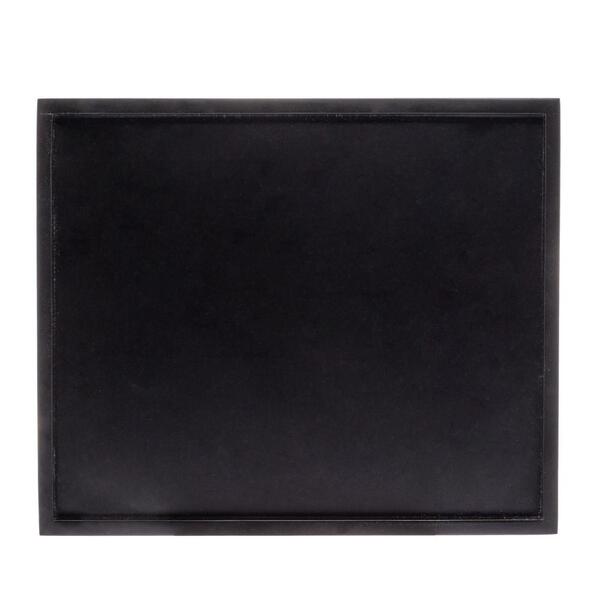Bandeja Para Sofá Woodart Laqueado Preto De Mdf 30cm X 25cm