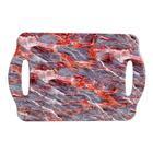 Bandeja Pedra Dynasty Em Cerâmica