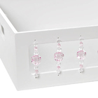 Bandeja Pedras Rosa Quarto Bebê