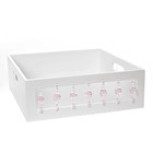 Bandeja Pedras Rosa Quarto Bebê