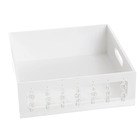 Bandeja Pedras Transparentes Quarto Bebê