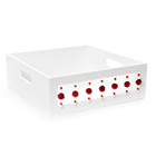 Bandeja Pedras Vermelhas Quarto Bebê