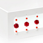 Bandeja Pedras Vermelhas Quarto Bebê