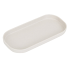 Bandeja Plástica Dual Organizadora De Banheiro Resistente Ou Bege