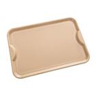 Bandeja Plástica Supercron 48x33 Bege S400bege