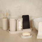 Bandeja Plástico Bege Claro Coza