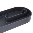 Bandeja Plástico Cinza Chumbo Coza
