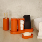 Bandeja Plástico Laranja Papaya Coza