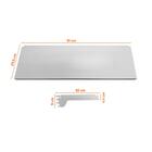 Bandeja Prateleira 30x91 Para Gôndolas New Plus Sem Porta Eti