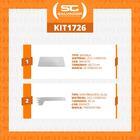 Bandeja Prateleira Com Reforço 30x73 Ponta Para Gôndolas New