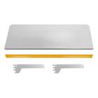 Bandeja Prateleira Com Reforço 30x91 Para Gôndolas New Plus C