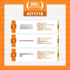 Bandeja Prateleira Ponta 30x73 Para Gôndolas New Plus Com Por