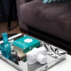 Bandeja Prisma Retangular Em Aco Inox 51x36 Cm Tramontina