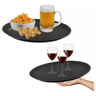 Bandeja Profissional Garçom Antiderrapante Redonda 40cm
