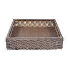 Bandeja Quadrada 35x35x08cm - Argila