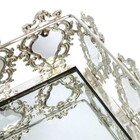 Bandeja Quadrada Ferro Nakine 45cmx10cmx45cm