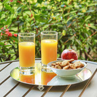 Bandeja Redonda - 30 Cm - Inox