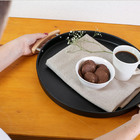 Bandeja Redonda Decorativa Multiuso Metalla Cozinha Casa Yoi