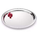 Bandeja Redonda Service Prata 0cm Tramontina