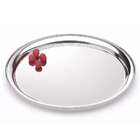 Bandeja Redonda Service Prata 45cm Tramontina