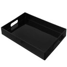 Bandeja Retangular 40 Cm - Preto