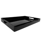 Bandeja Retangular 40 Cm - Preto