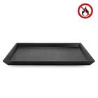 Bandeja Retangular Black 40,7 Cm Melamina 100% Profissional