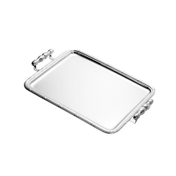 Bandeja Retangular Com Alça Wolff Croisé 42x33cm