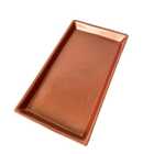 Bandeja Retangular Doceira Travessa Cerâmica 2 Unidades Verme