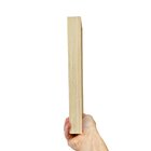 Bandeja Retangular Em Mdf Bege Claro Com Linho 28 X 12 X 3cm